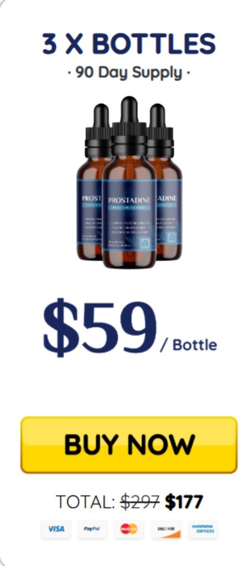 Prostadine Buy 3 Bottles
